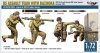 Mirage Hobby 720010 US ASSAULT TEAM WITH BAZOOKA, WW2 US GIs with Bazooka M1A1 Rocket Launcher Normandy, 1944 1/72